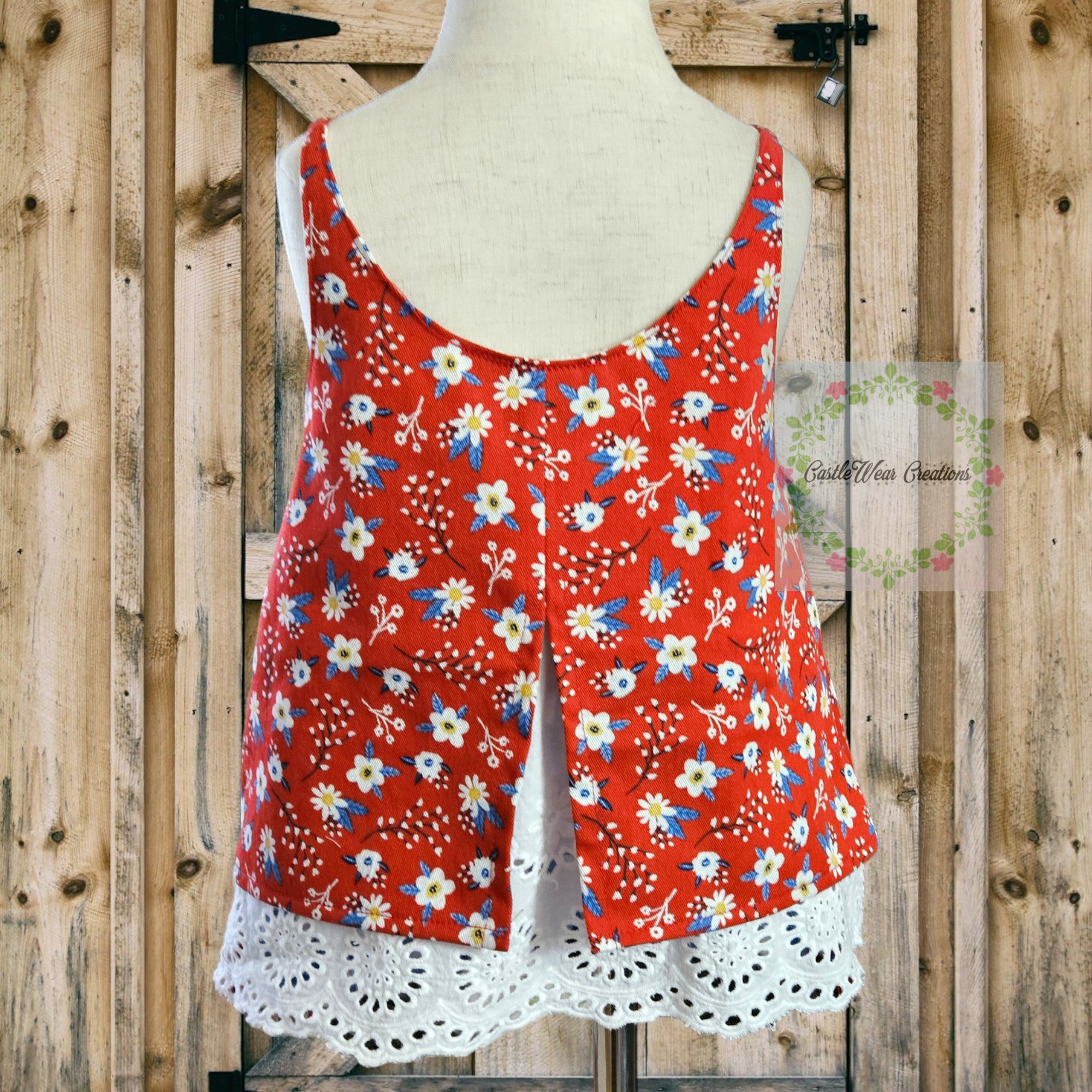 Country Floral & Check Set