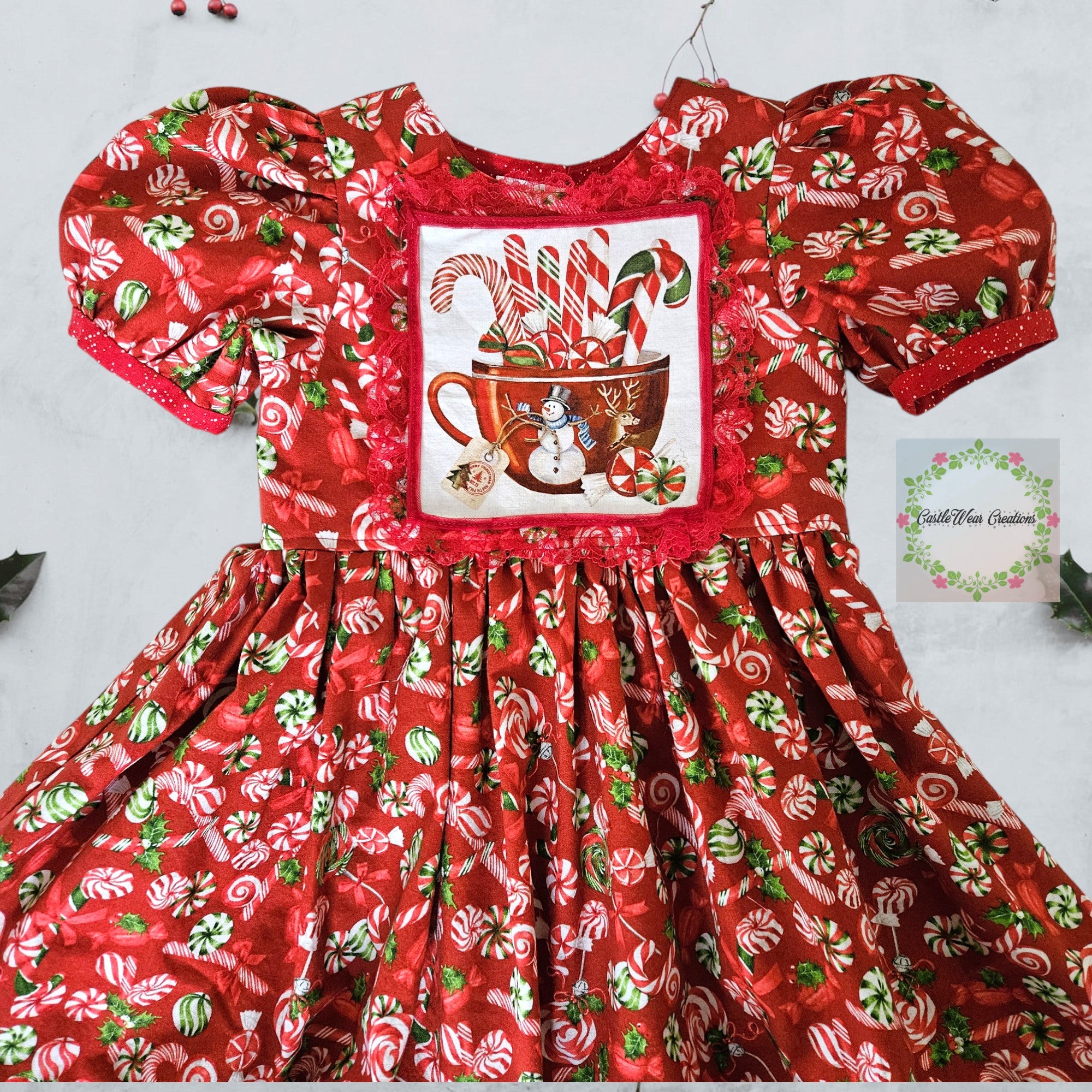 CastleWear Creations Peppermint Kisses Dress