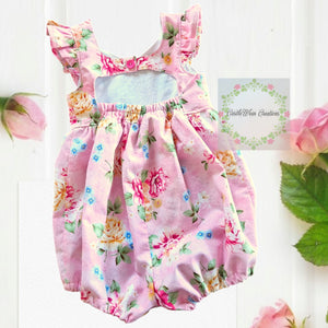 Sweet As A Rose Romper