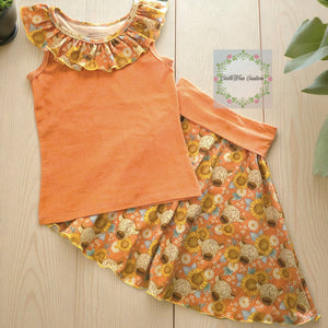 Country Sunshine Skirt Set