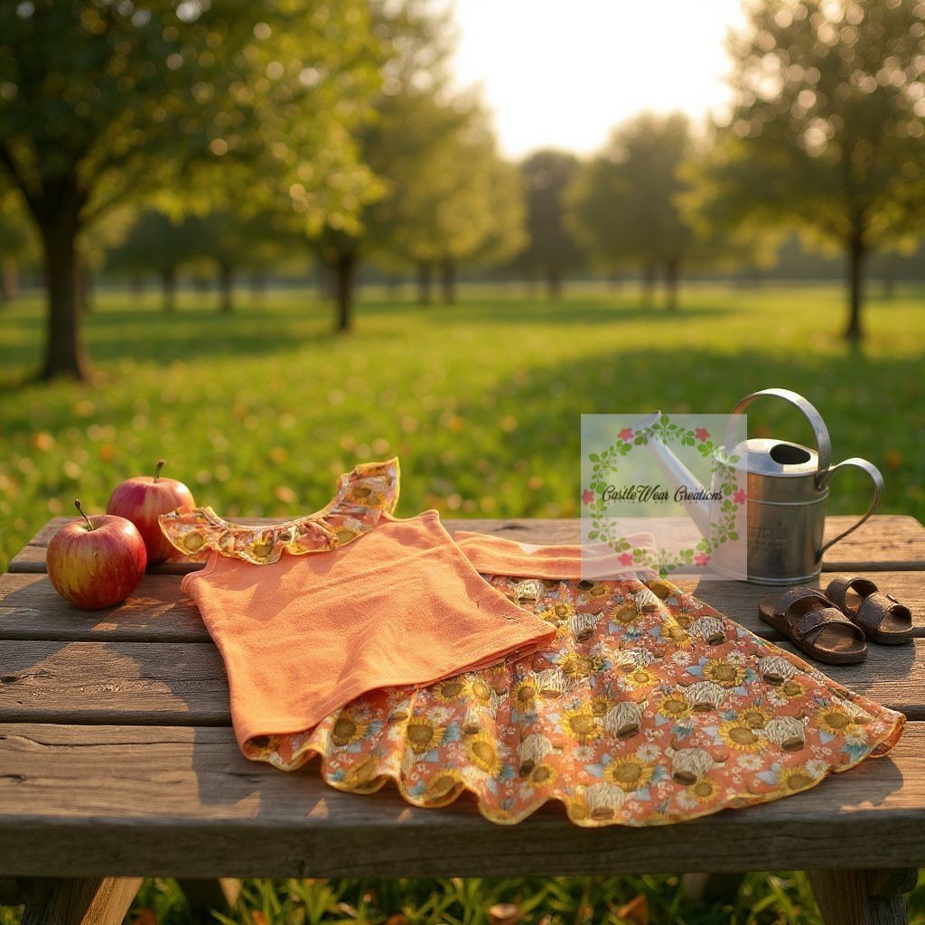 Country Sunshine Skirt Set