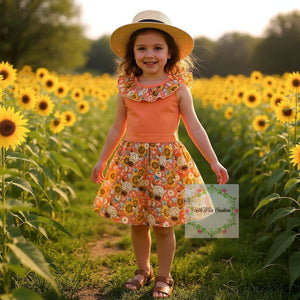 Country Sunshine Skirt Set