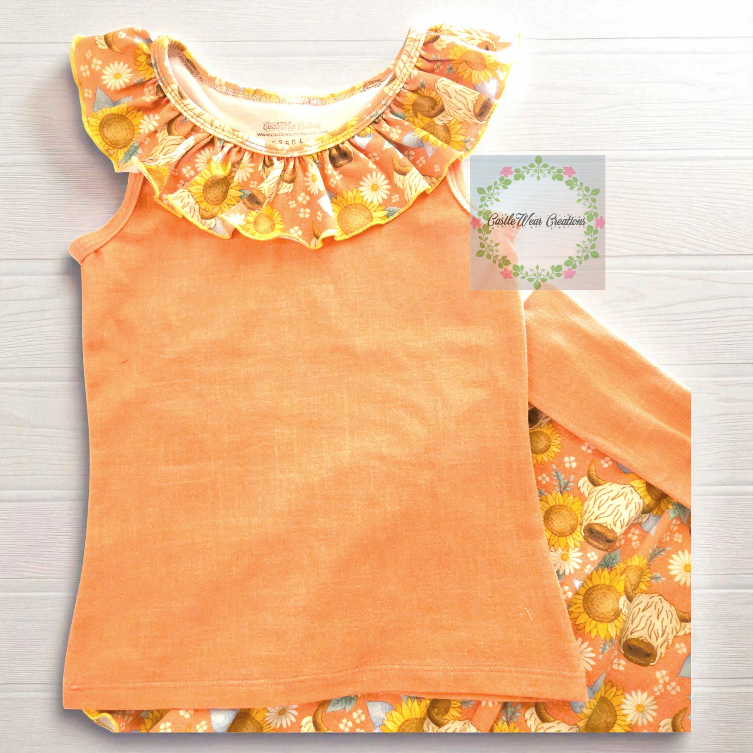 Country Sunshine Skirt Set