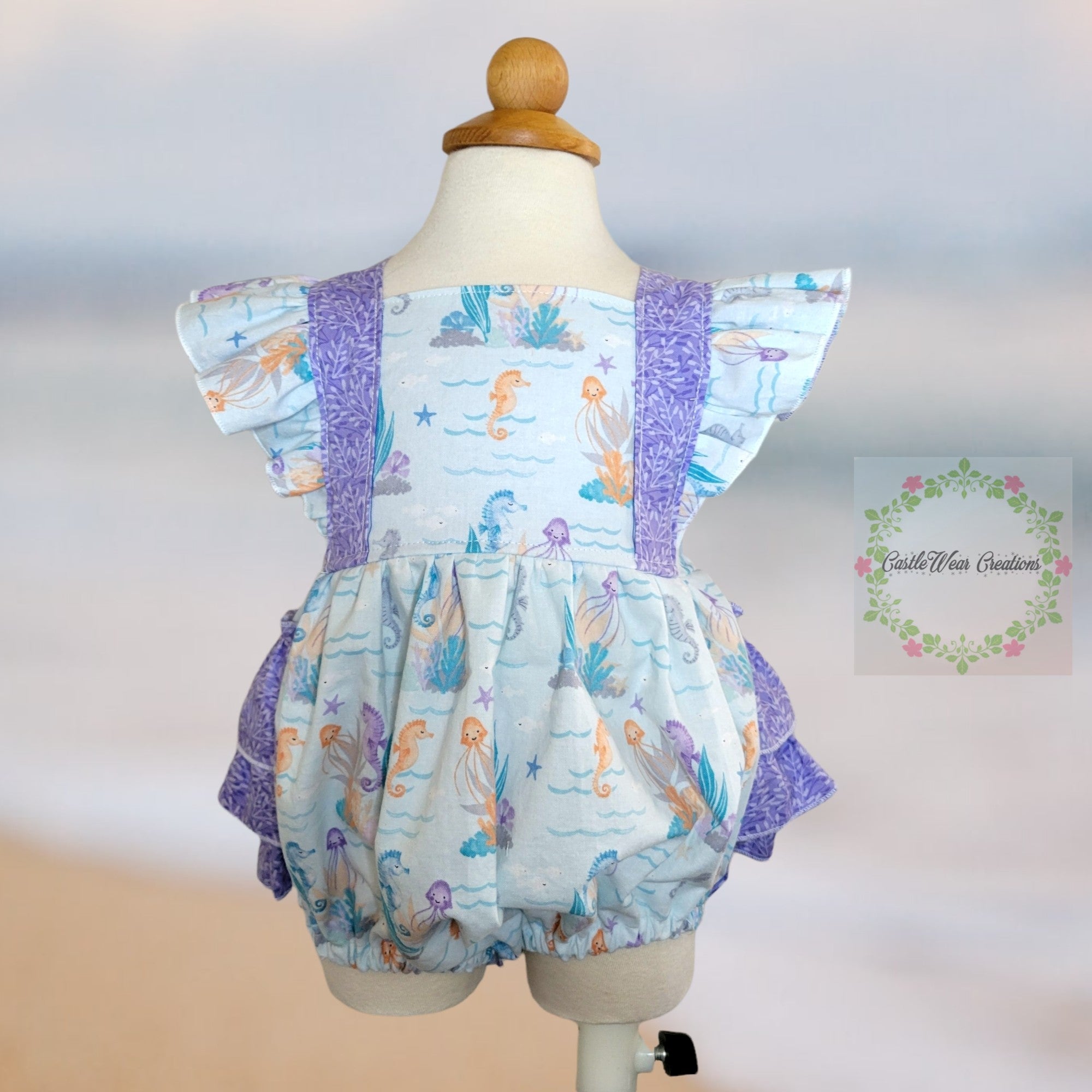 Underwater Friends Romper