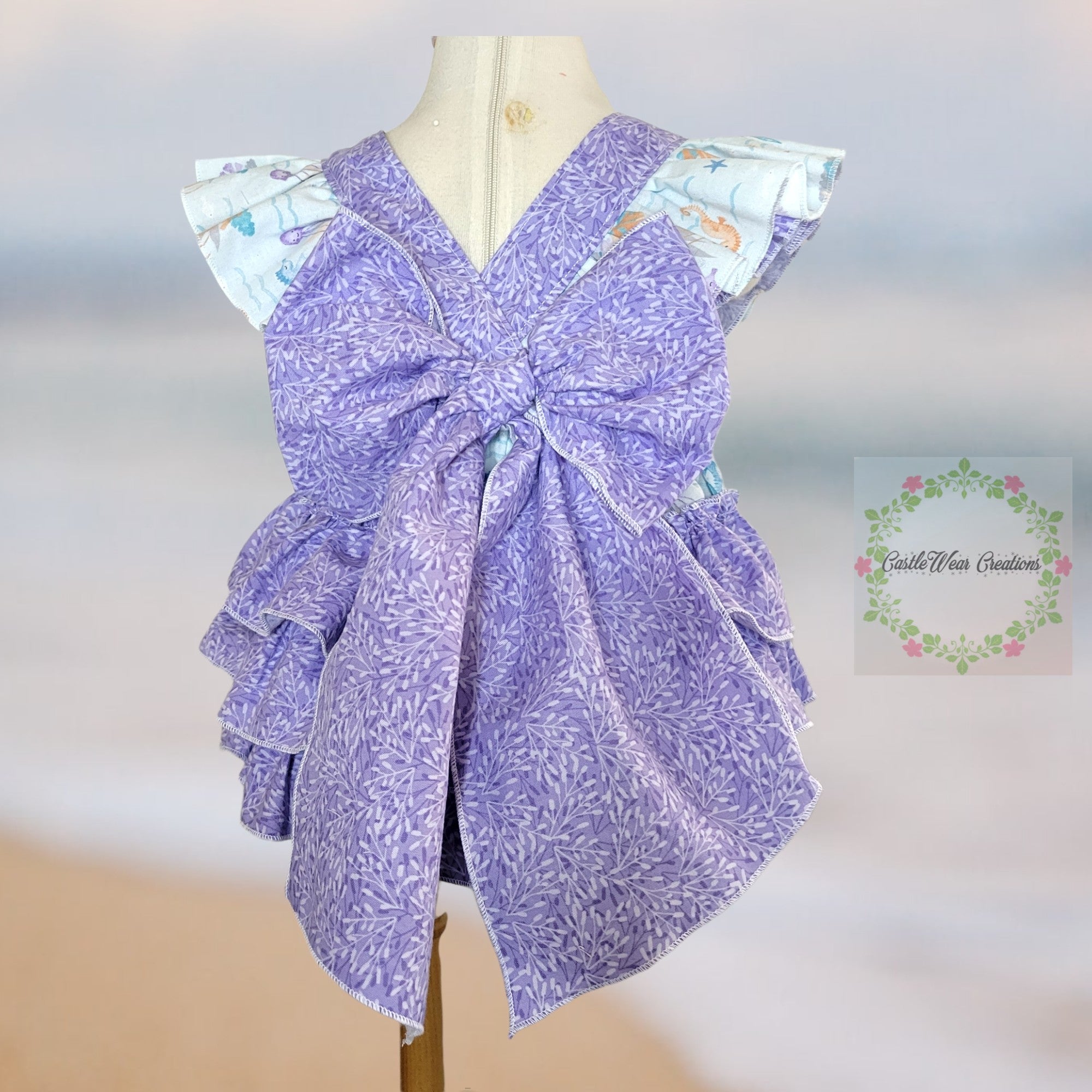 Underwater Friends Romper