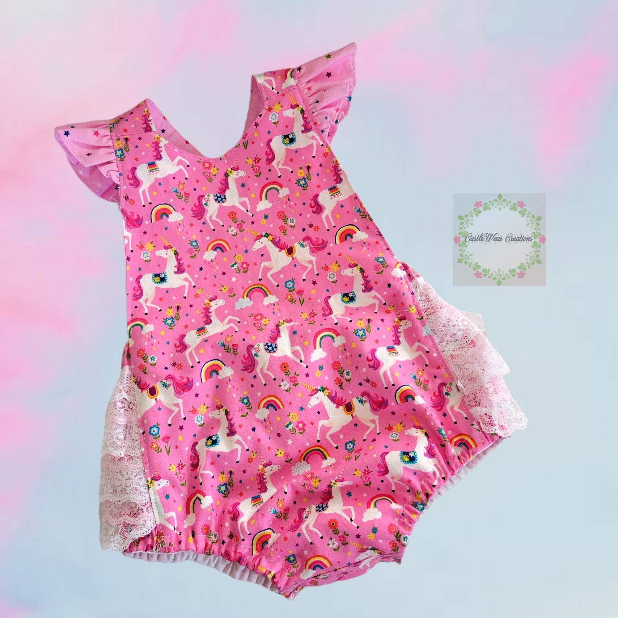 Chasing Rainbows Unicorn Romper